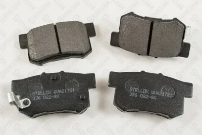 Комплект тормозных колодок, дисковый тормоз STELLOX 336 022-SX