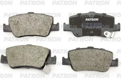 Комплект тормозных колодок, дисковый тормоз PATRON PBP1657