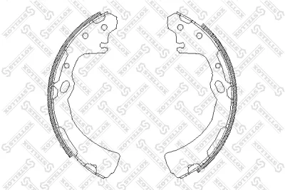Комплект тормозных колодок STELLOX 395 100-SX