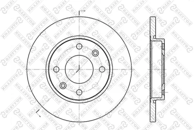 6020-1926-SX STELLOX Тормозной диск