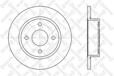 6020-2237-SX STELLOX Тормозной диск