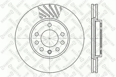 6020-3630V-SX STELLOX Тормозной диск