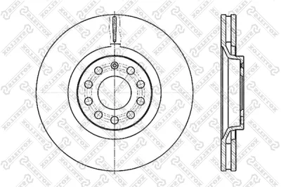 6020-47107V-SX STELLOX Тормозной диск