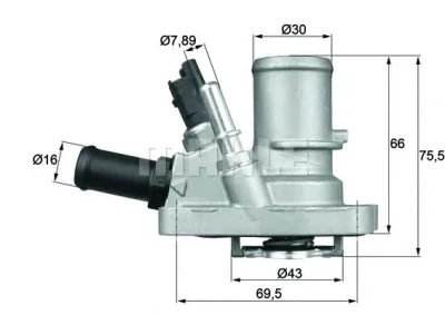 TI 144 88 BEHR/HELLA/PAGID Термостат