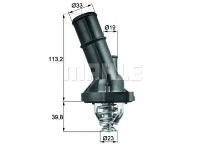 TI 202 90 BEHR/HELLA/PAGID Термостат