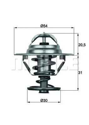 TX 10 88D BEHR/HELLA/PAGID Термостат