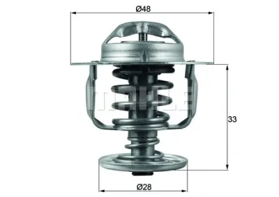 TX 110 82D BEHR/HELLA/PAGID Термостат