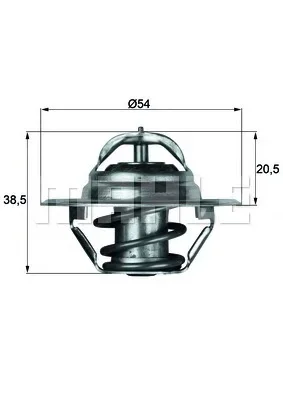 TX 3 83D BEHR/HELLA/PAGID Термостат