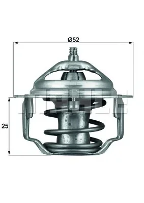 TX 64 82 BEHR/HELLA/PAGID Термостат