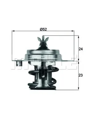 Термостат BEHR/HELLA/PAGID TX 7 88D