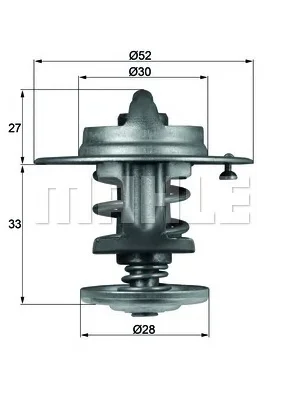 TX 80 83 BEHR/HELLA/PAGID Термостат