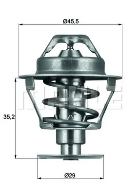 TX 81 89D BEHR/HELLA/PAGID Термостат