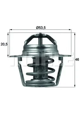 TX 91 89D BEHR/HELLA/PAGID Термостат