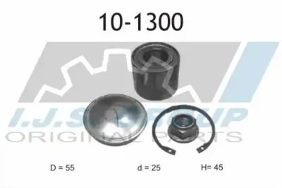 10-1300 IJS GROUP Комплект подшипника ступицы колеса