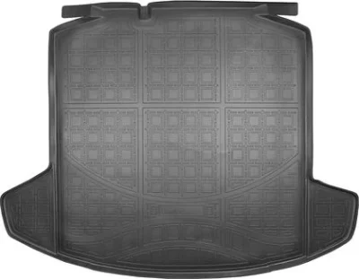 Коврик NORPLAST в багажник (полиуретан, черный, 1 шт.) NORPLAST NPA00T81650