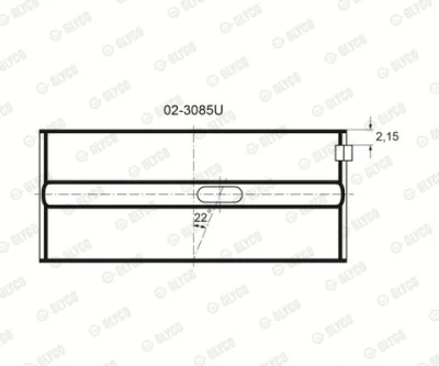 Подшипник GLYCO 02-3085U