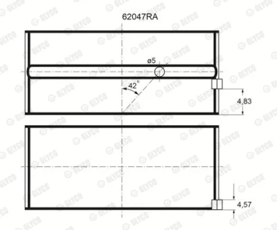 Подшипник GLYCO 62047RA