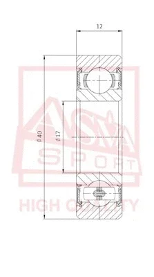 AB174012 ASVA Подшипник