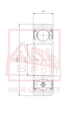 AB174714 ASVA Подшипник