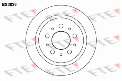 BS3836 FTE Тормозной диск