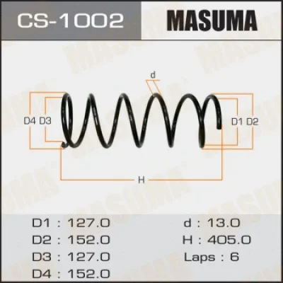 Пружина ходовой части MASUMA CS-1002