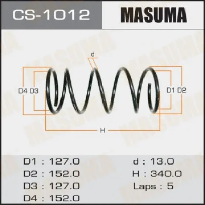 Пружина ходовой части MASUMA CS-1012