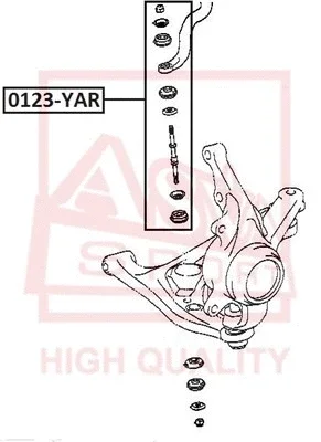 0123-YAR ASVA Тяга / стойка, стабилизатор