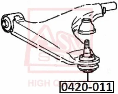 0420-011 ASVA Шарнир независимой подвески / поворотного рычага