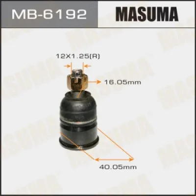 MB-6192 MASUMA Шарнир независимой подвески / поворотного рычага