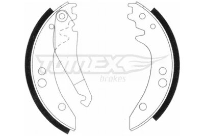 TX 20-97 TOMEX Brakes Комплект тормозных колодок