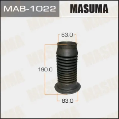 MAB-1022 MASUMA Пылезащитный комплект, амортизатор