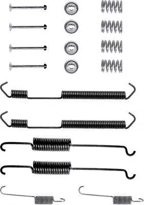 8DZ 355 200-191 BEHR/HELLA/PAGID Ремкомплект тормозных колодок (пружинки)