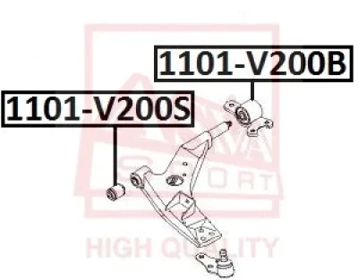 1101-V200B ASVA Подвеска, рычаг независимой подвески колеса