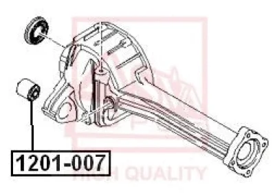 1201-007 ASVA Подвеска, рычаг независимой подвески колеса