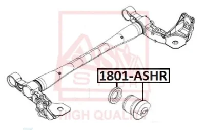 1801-ASHR ASVA Подвеска, рычаг независимой подвески колеса