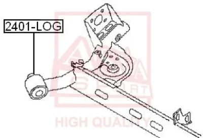 Подвеска, рычаг независимой подвески колеса ASVA 2401-LOG