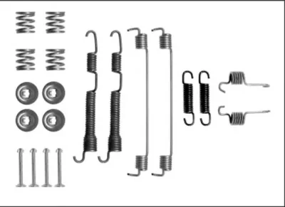 8DZ 355 206-081 BEHR/HELLA/PAGID Ремкомплект тормозных колодок (пружинки)