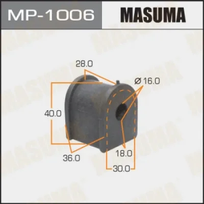 Втулка, стабилизатор MASUMA MP-1006