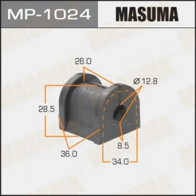 MP-1024 MASUMA Втулка, стабилизатор