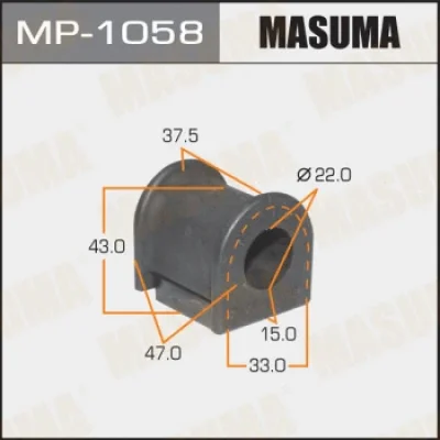 MP-1058 MASUMA Втулка, стабилизатор