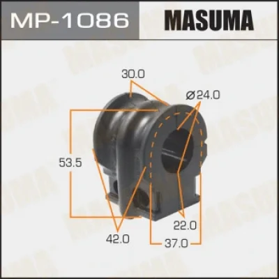 MP-1086 MASUMA Втулка, стабилизатор