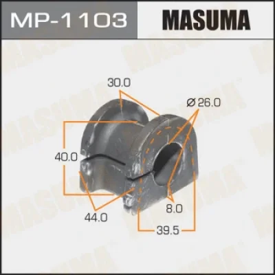 MP-1103 MASUMA Втулка, стабилизатор