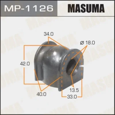 Втулка, стабилизатор MASUMA MP-1126