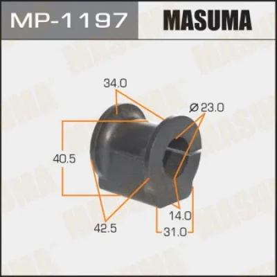 Втулка, стабилизатор MASUMA MP-1197