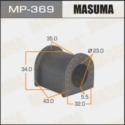 Втулка, стабилизатор MASUMA MP-369