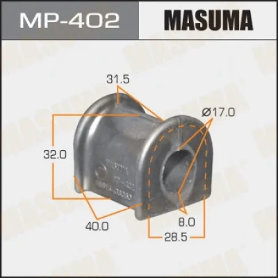 Втулка, стабилизатор MASUMA MP-402