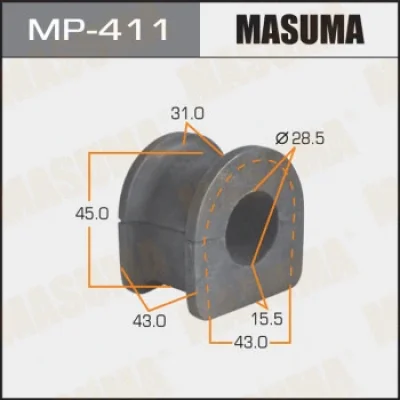 MP-411 MASUMA Втулка, стабилизатор