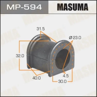 Втулка, стабилизатор MASUMA MP-594