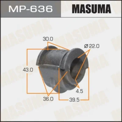MP-636 MASUMA Втулка, стабилизатор