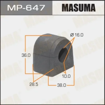 Втулка, стабилизатор MASUMA MP-647